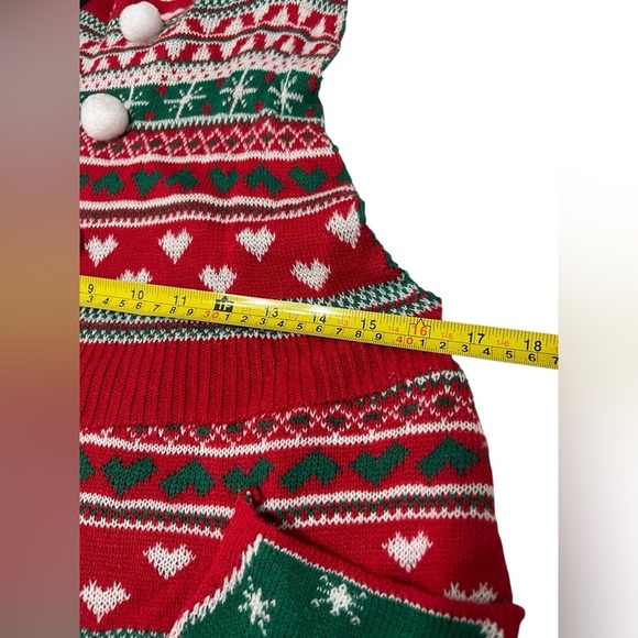 No Boundaries Juniors’ Holiday Santa Romper Sz L - Picture 9 of 9